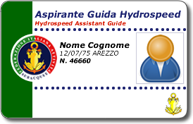 Aspirante Guida Hydrospeed (nuoto in acqua viva)