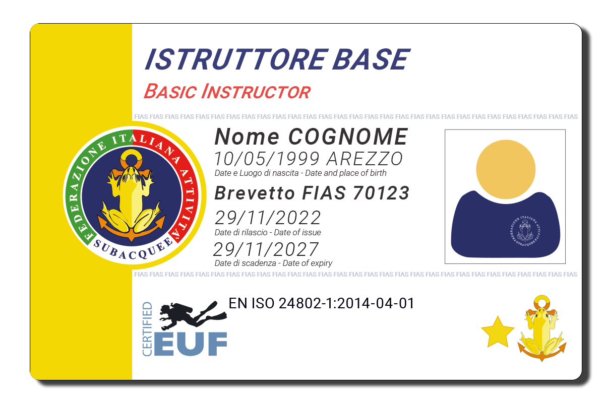 Istruttore BASE EN ISO 24802-1:2014-04-01