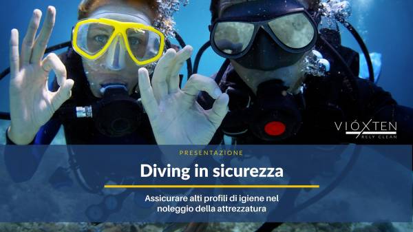 Come risciacqui l'attrezzatura subacquea? Solo...